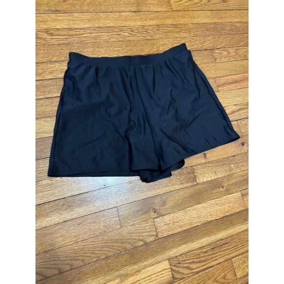 MiracleSuit Women's Swimwear Swim Shorts Tummy Control Bottom Black Size 14 NEW - Picture 2 of 7